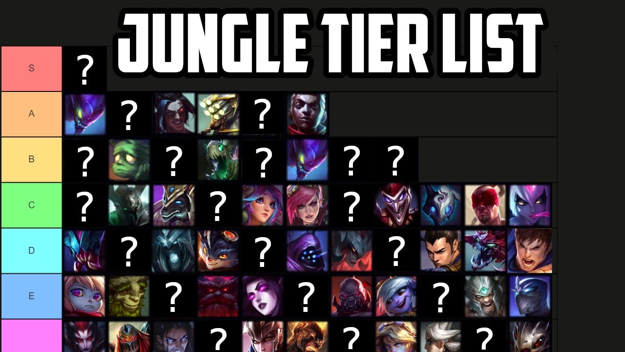 s tier junglers