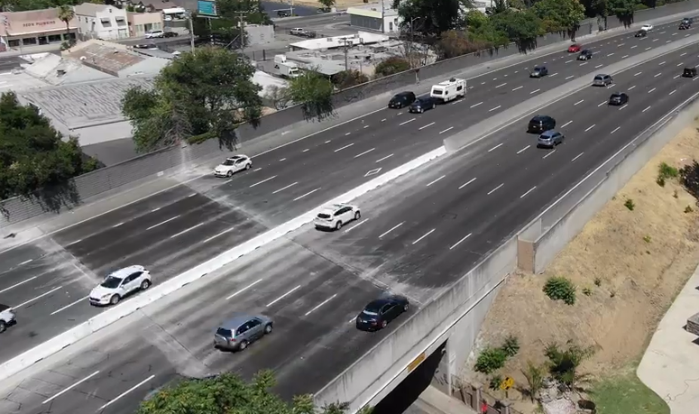 sacramento highway closures