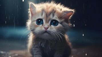 sad cat dp