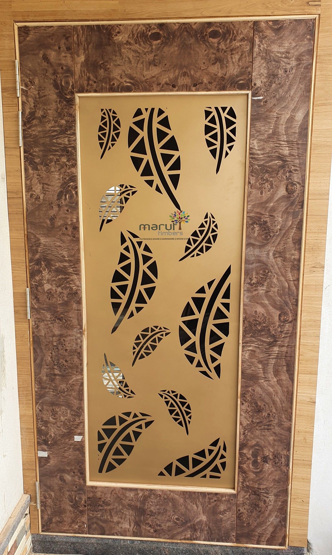 safety door cnc cutting design