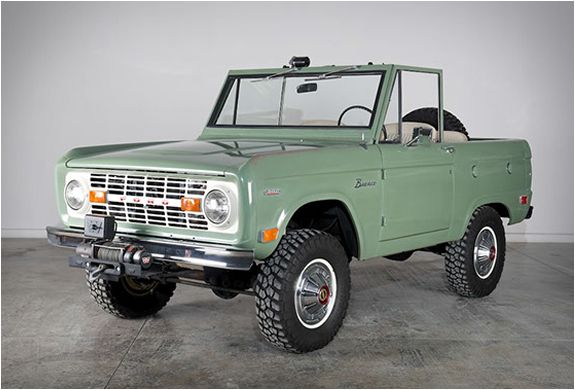 sage green vintage bronco