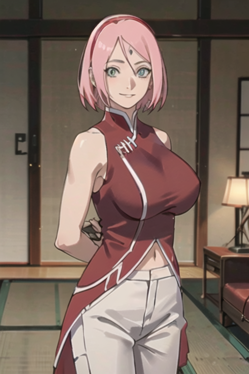 sakura big boobs