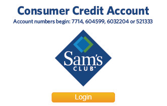 samsclub credit card login