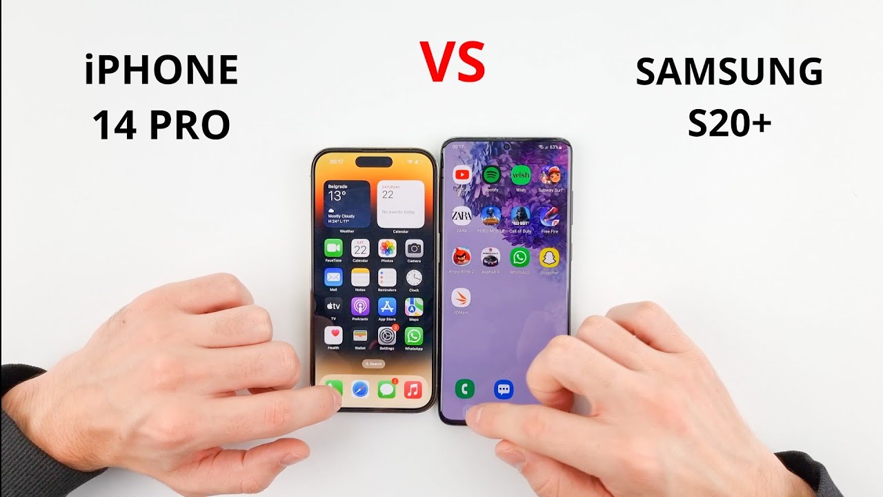 samsung s20 vs iphone 14 pro