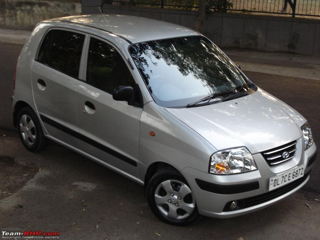 santro xing 2007 mileage