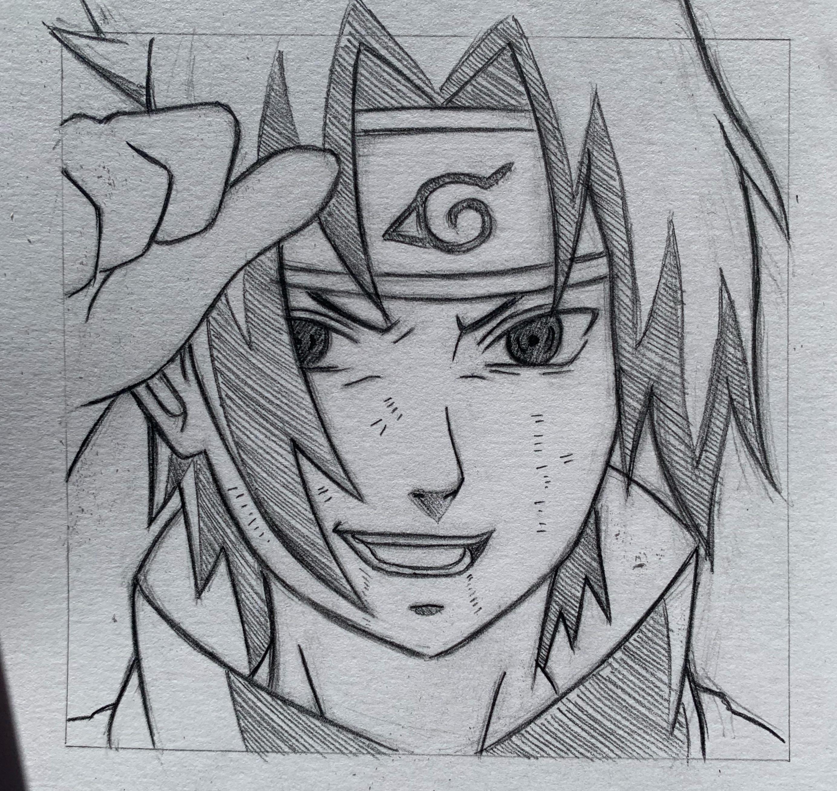 sasuke drawing