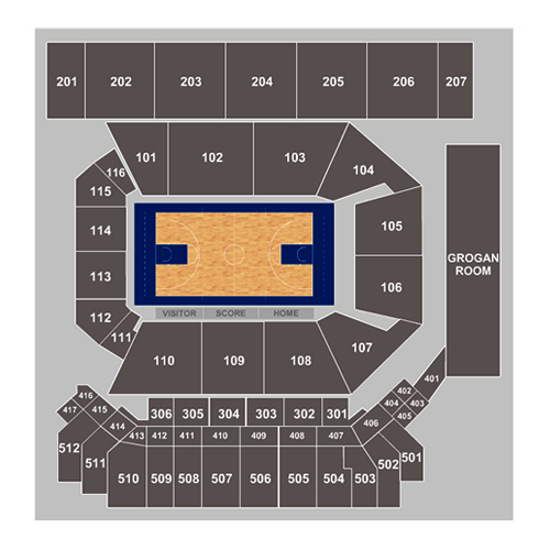 savage arena seating chart