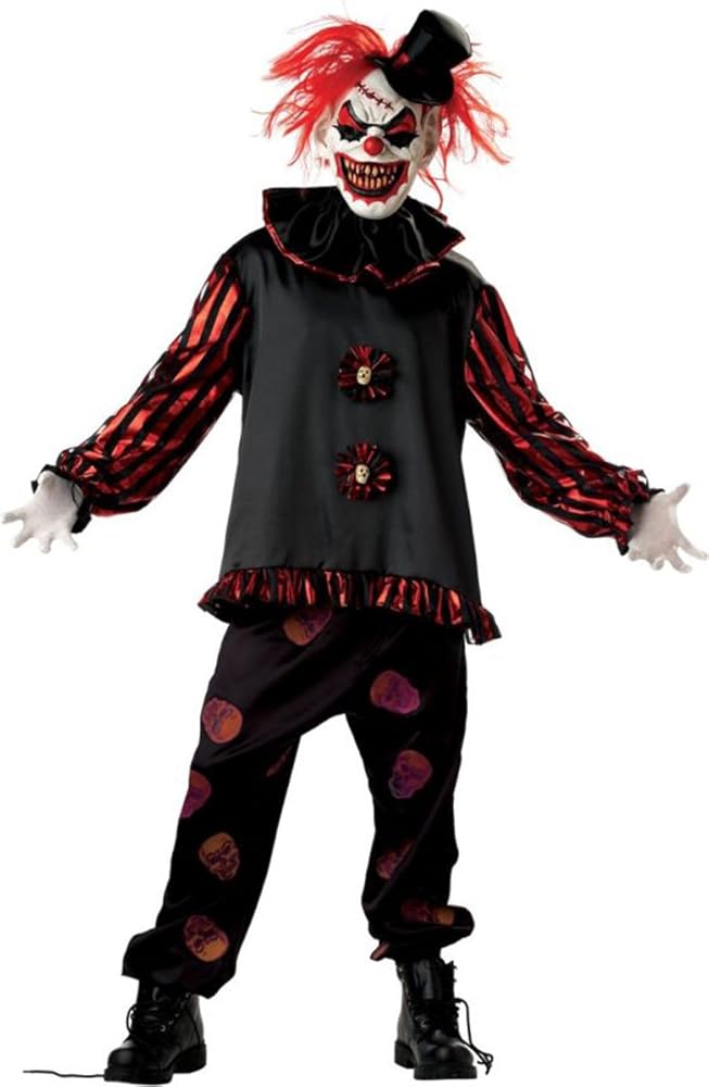 scary killer clown costumes