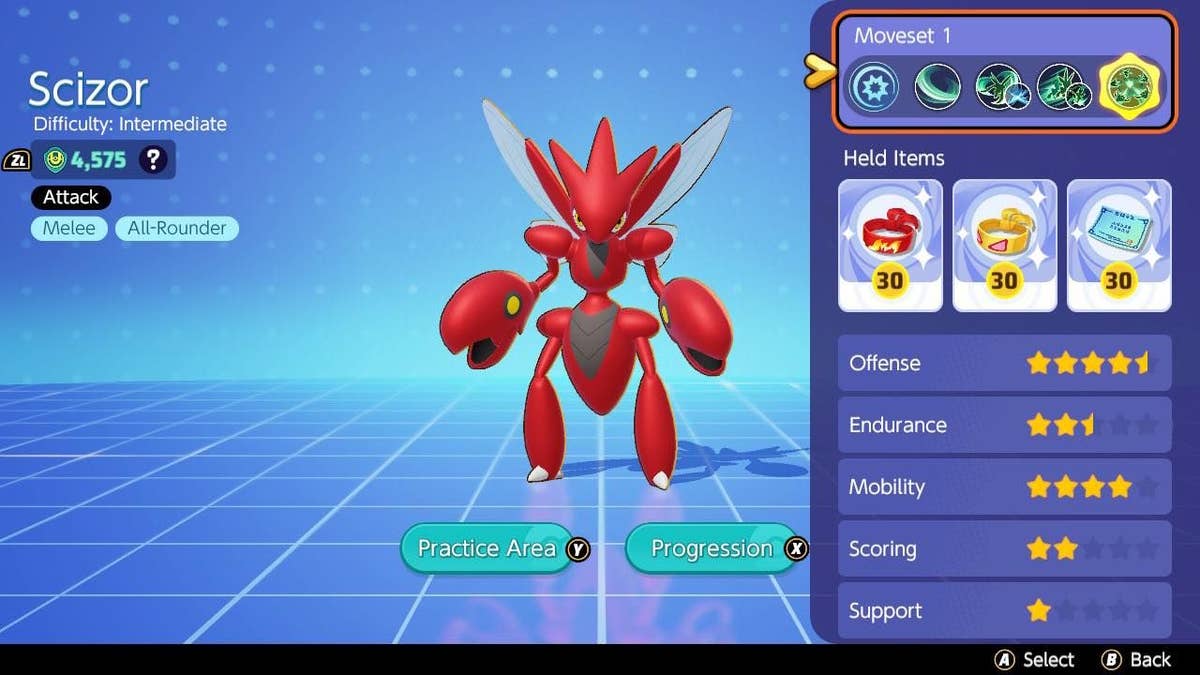 scizor abilities