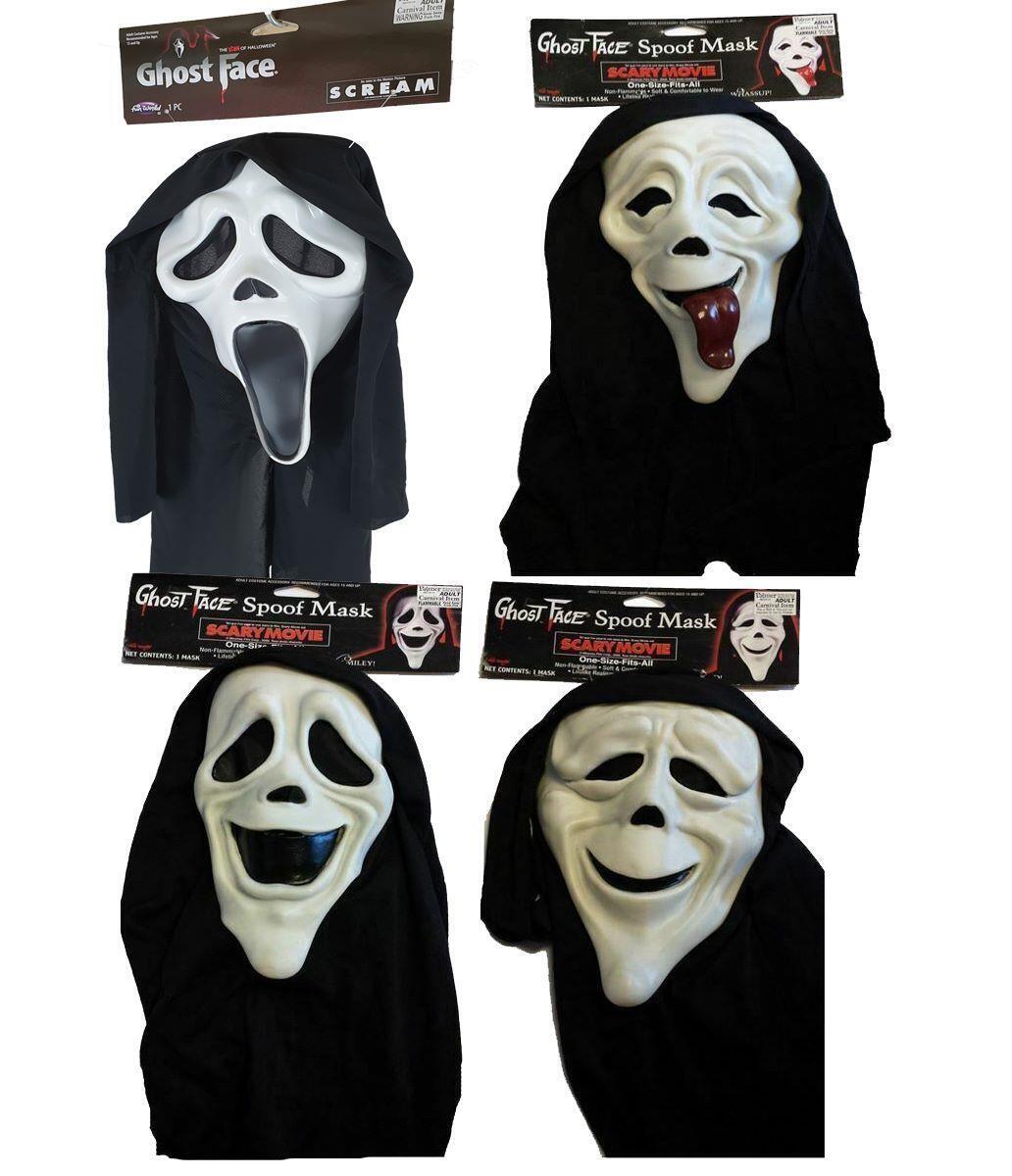 scream vs scary movie mask