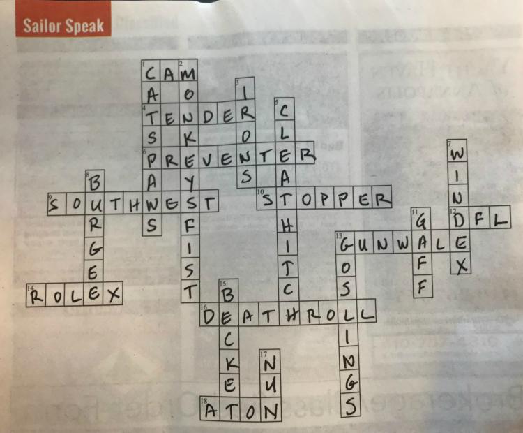 seasoned sailor crossword clue