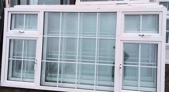 second hand upvc windows