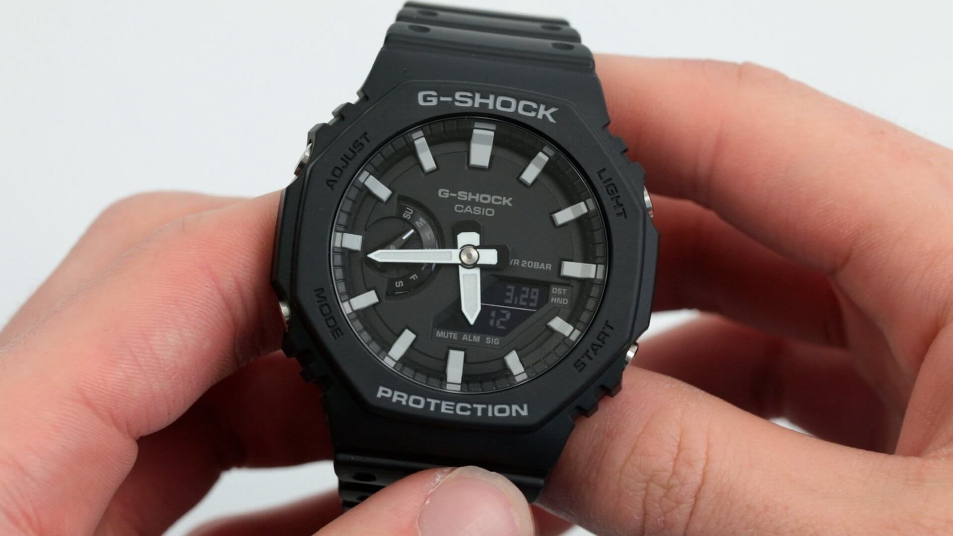 setting time casio g shock