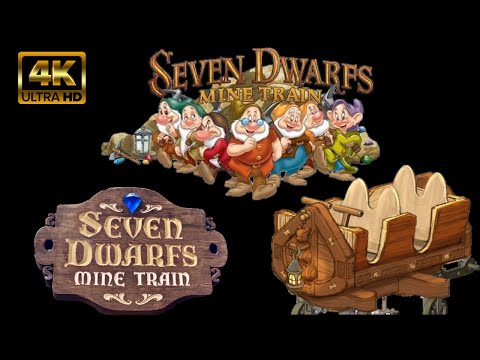 seven dwarfs mine train logo