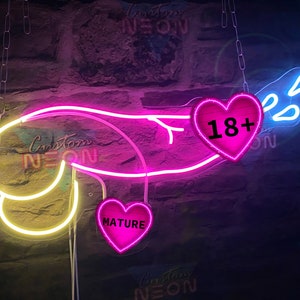 sexual neon signs