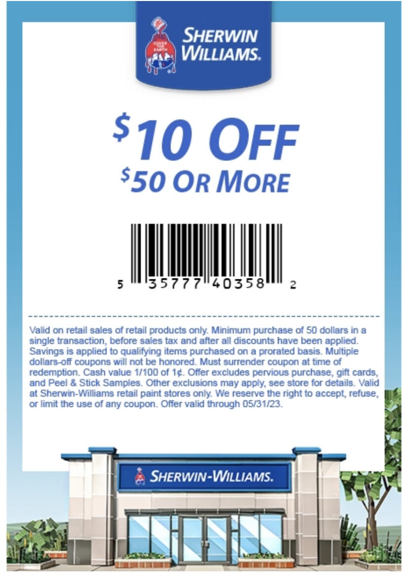 sherwin williams coupon canada