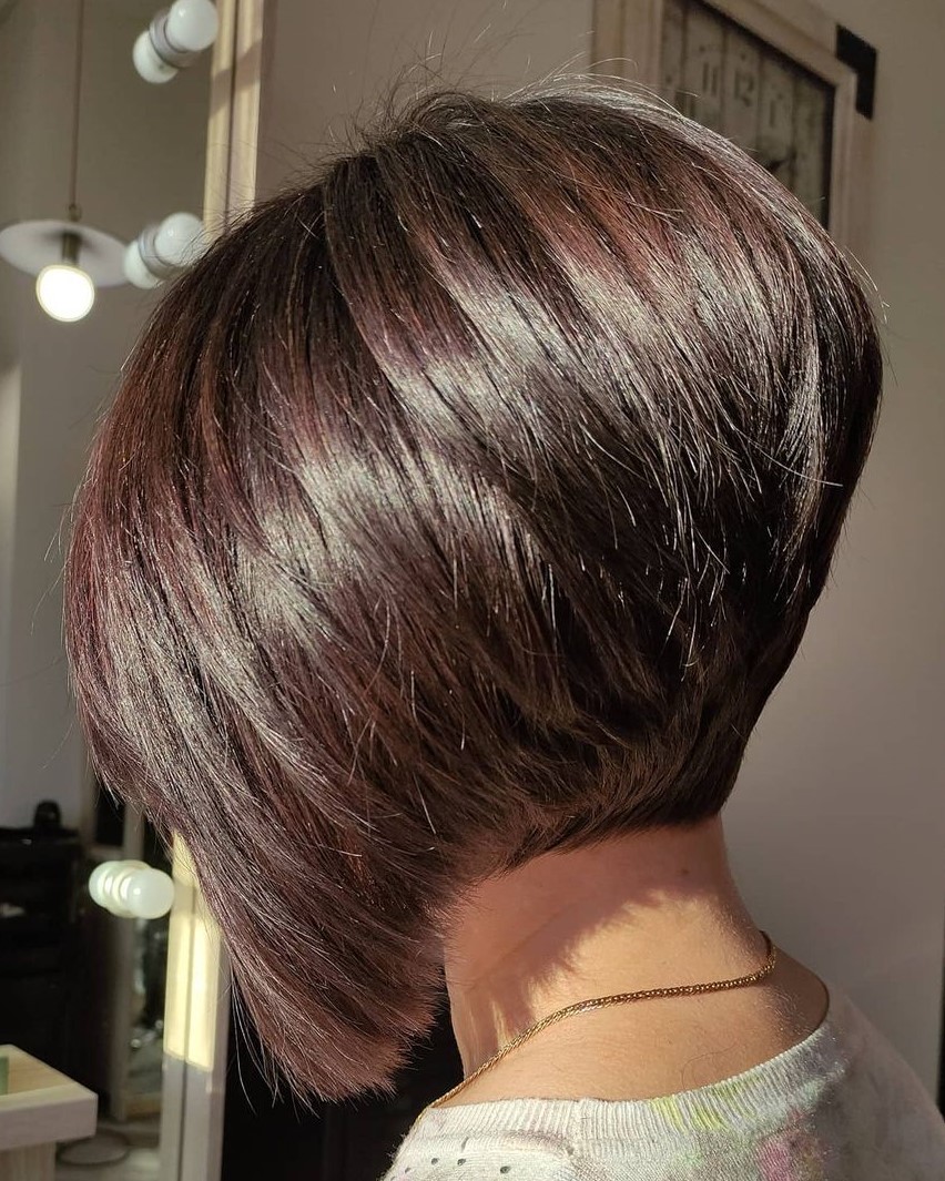 short tapered bob hairstyles