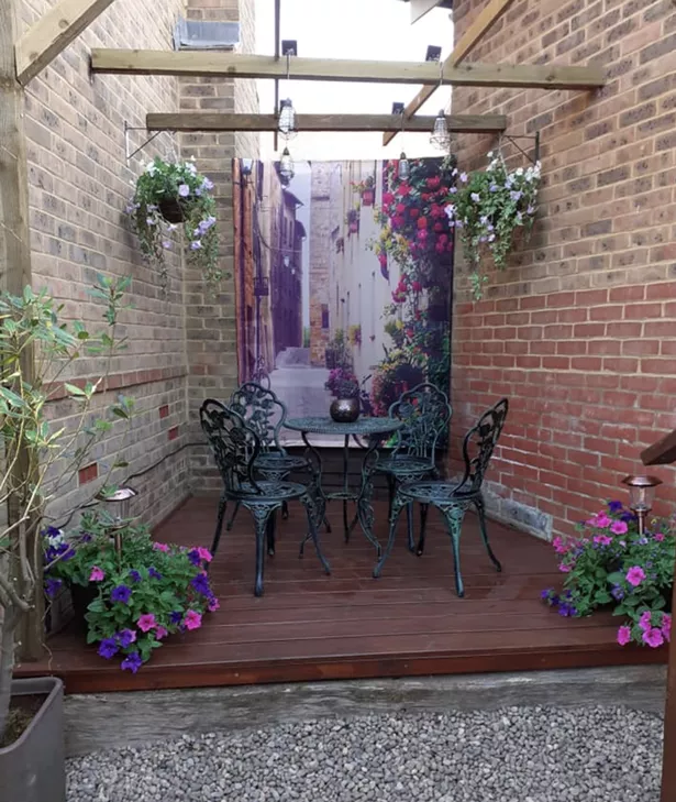 shower curtain garden