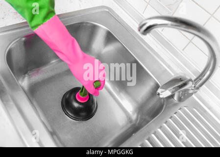 sink cleaner pump