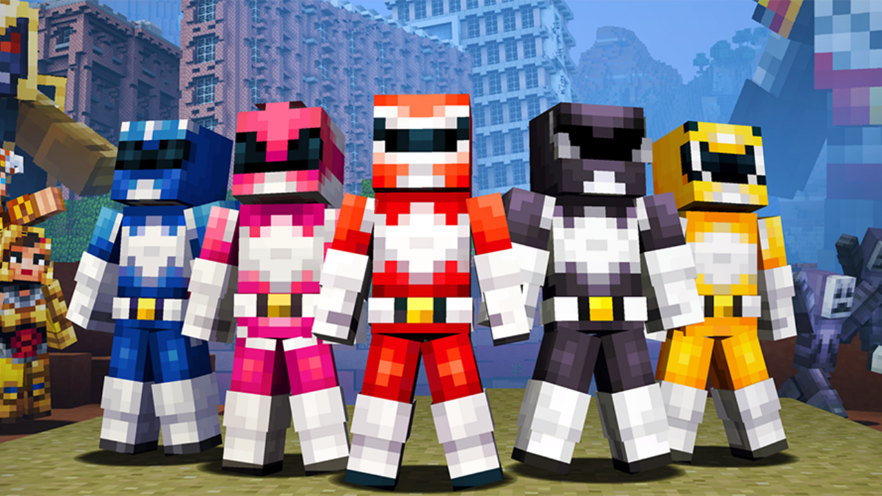 skin de power ranger minecraft