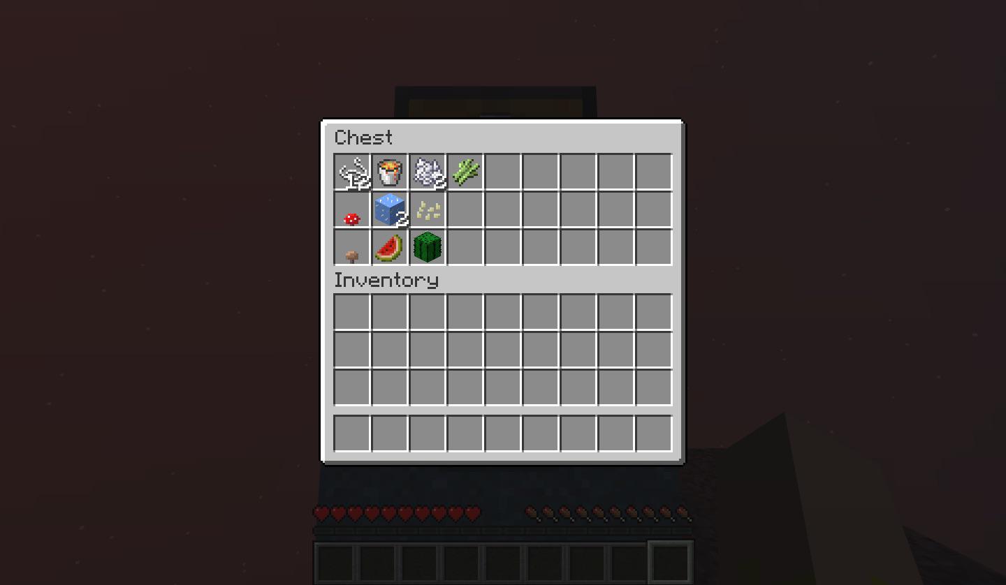 skyblock chest items