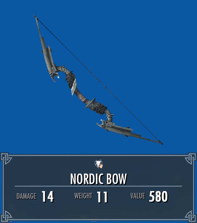 skyrim nordic bow