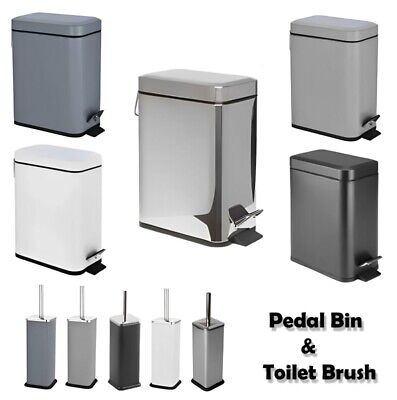 slim bathroom bin