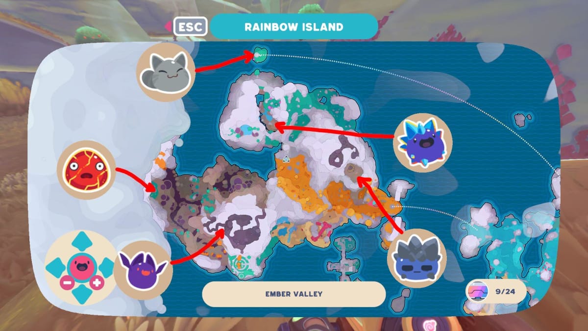 slime rancher gordo locations