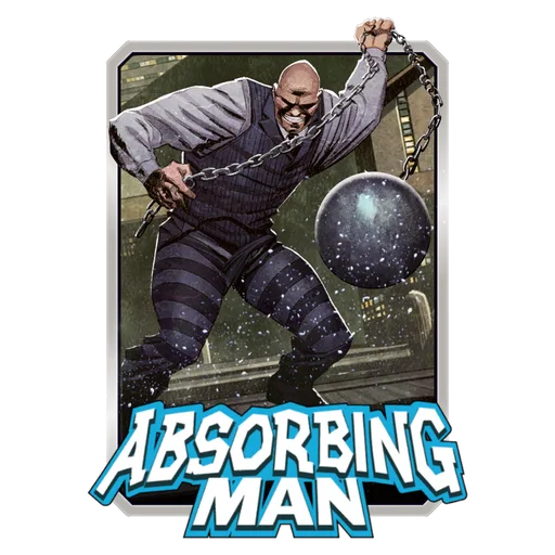 snap absorbing man