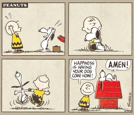 snoopy comic strip