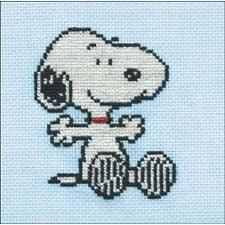 snoopy cross stitch