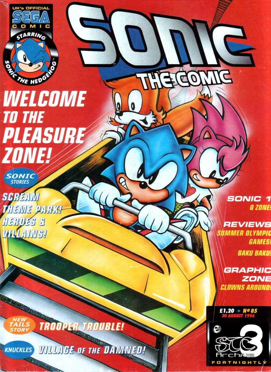 sonic the comic fleetway