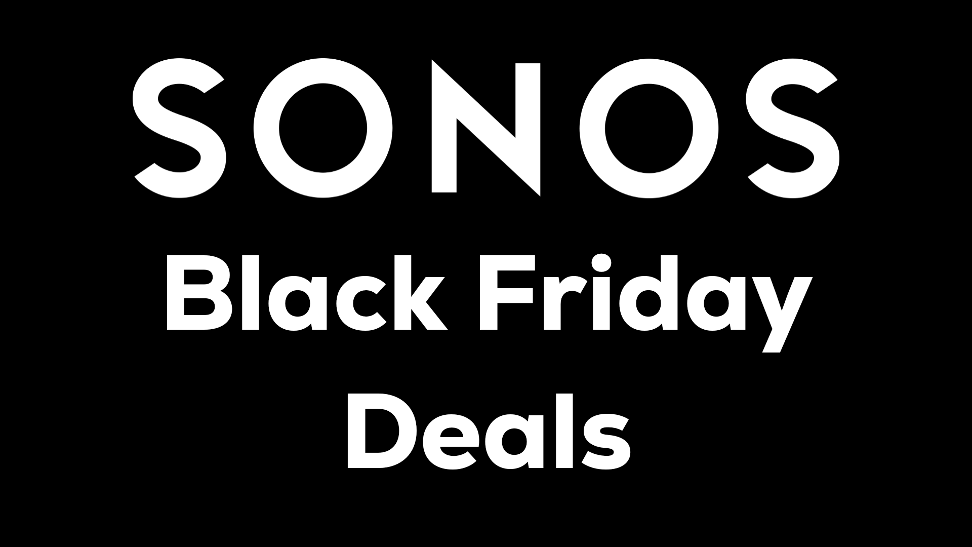 sonos black friday sale