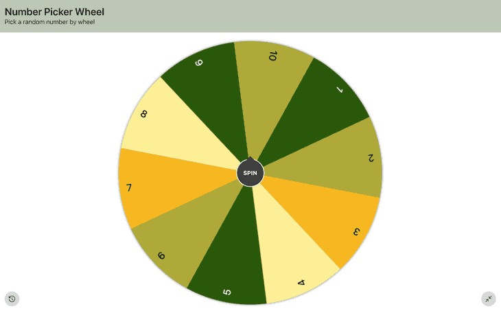 spin a wheel generator