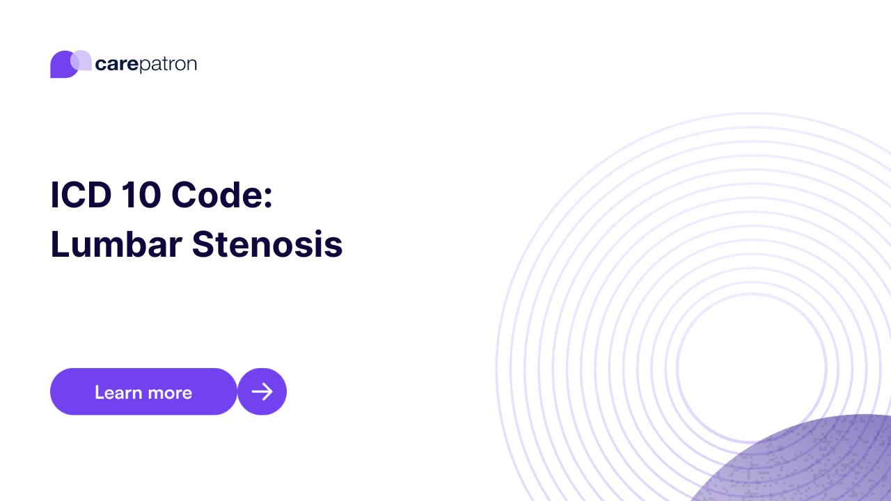 spinal stenosis lumbar region icd 10