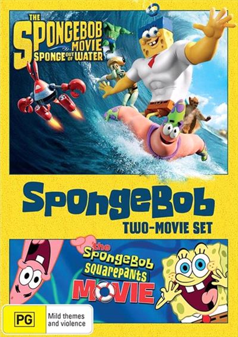 spongebob movie out of water dvd