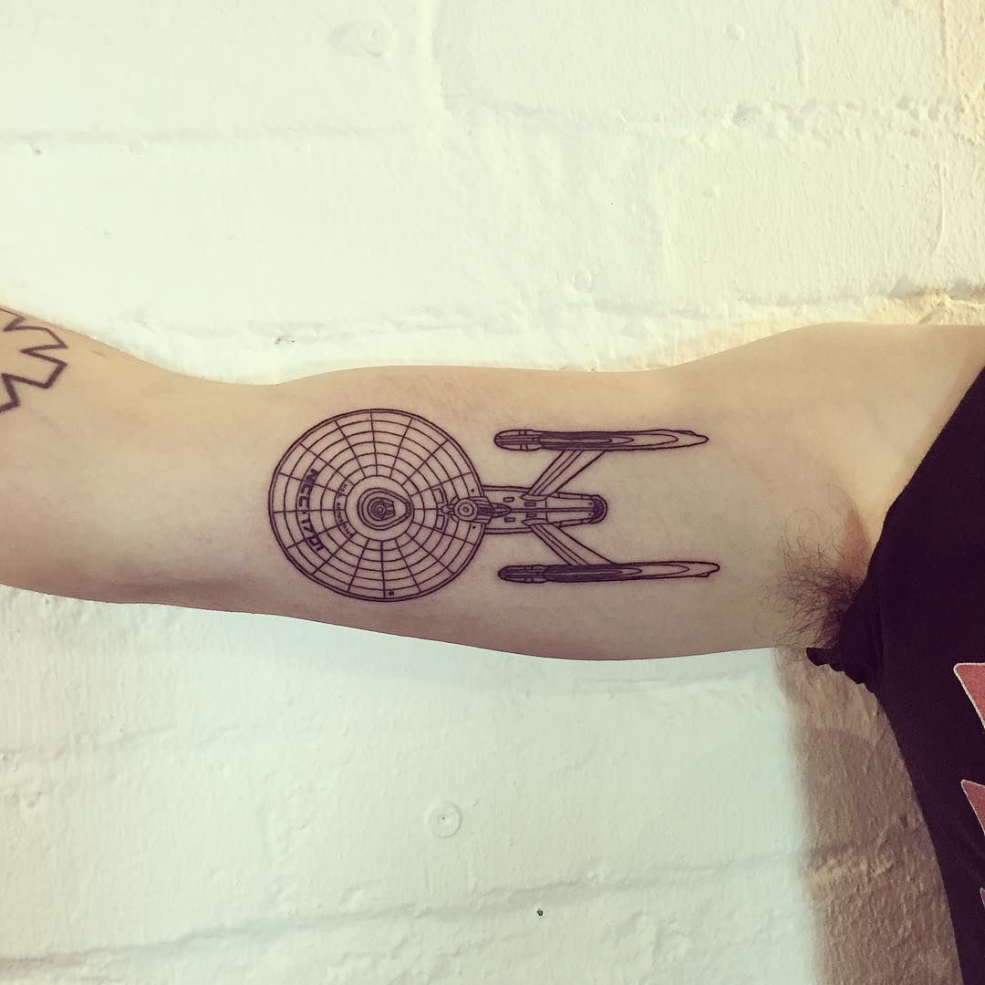 star trek enterprise tattoo