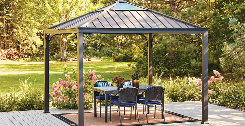 steel gazebo canada