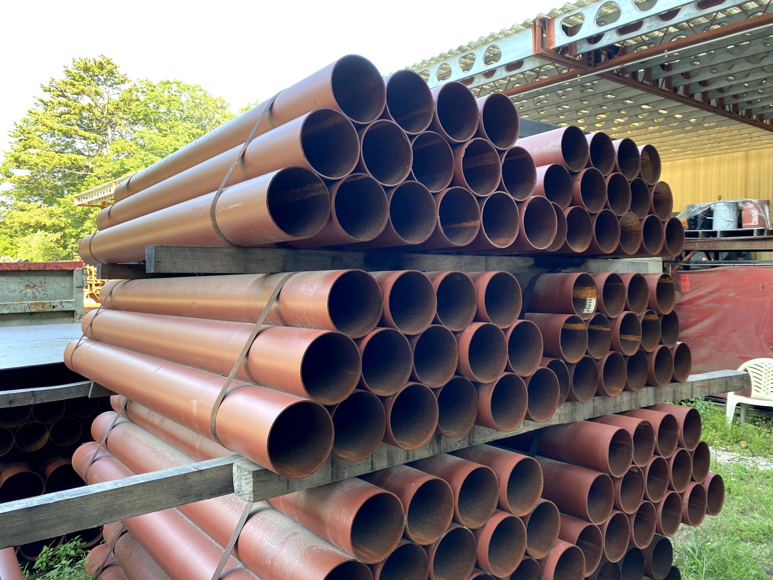 steel pipe bollards near me