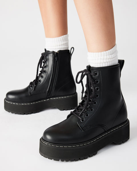 steve madden combat boots