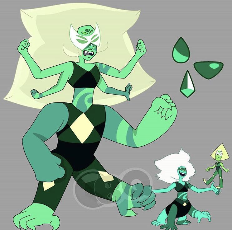 steven universe peridot fusion