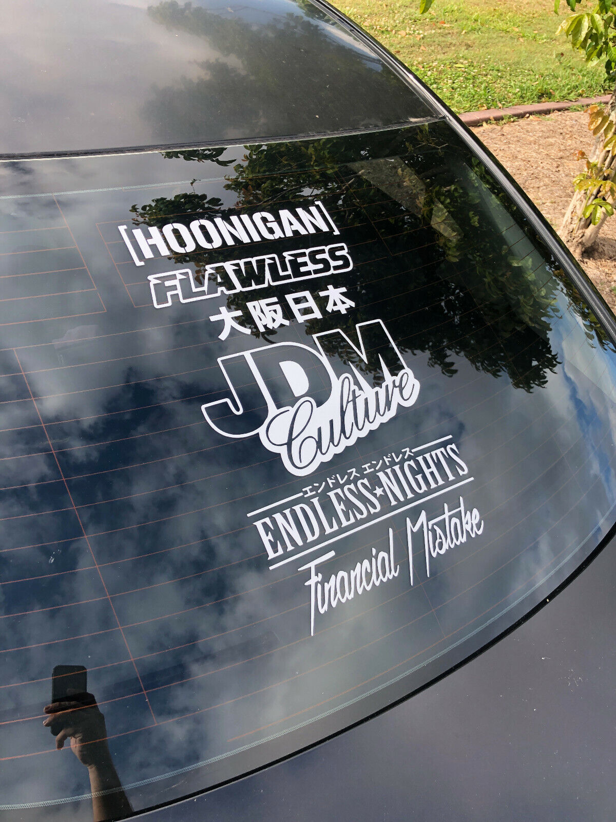 stickers for car rear window