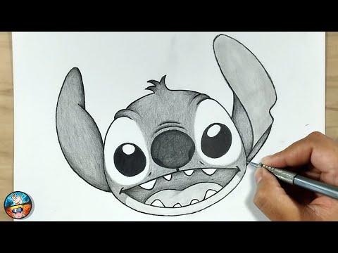 stitch dibujo a lapiz