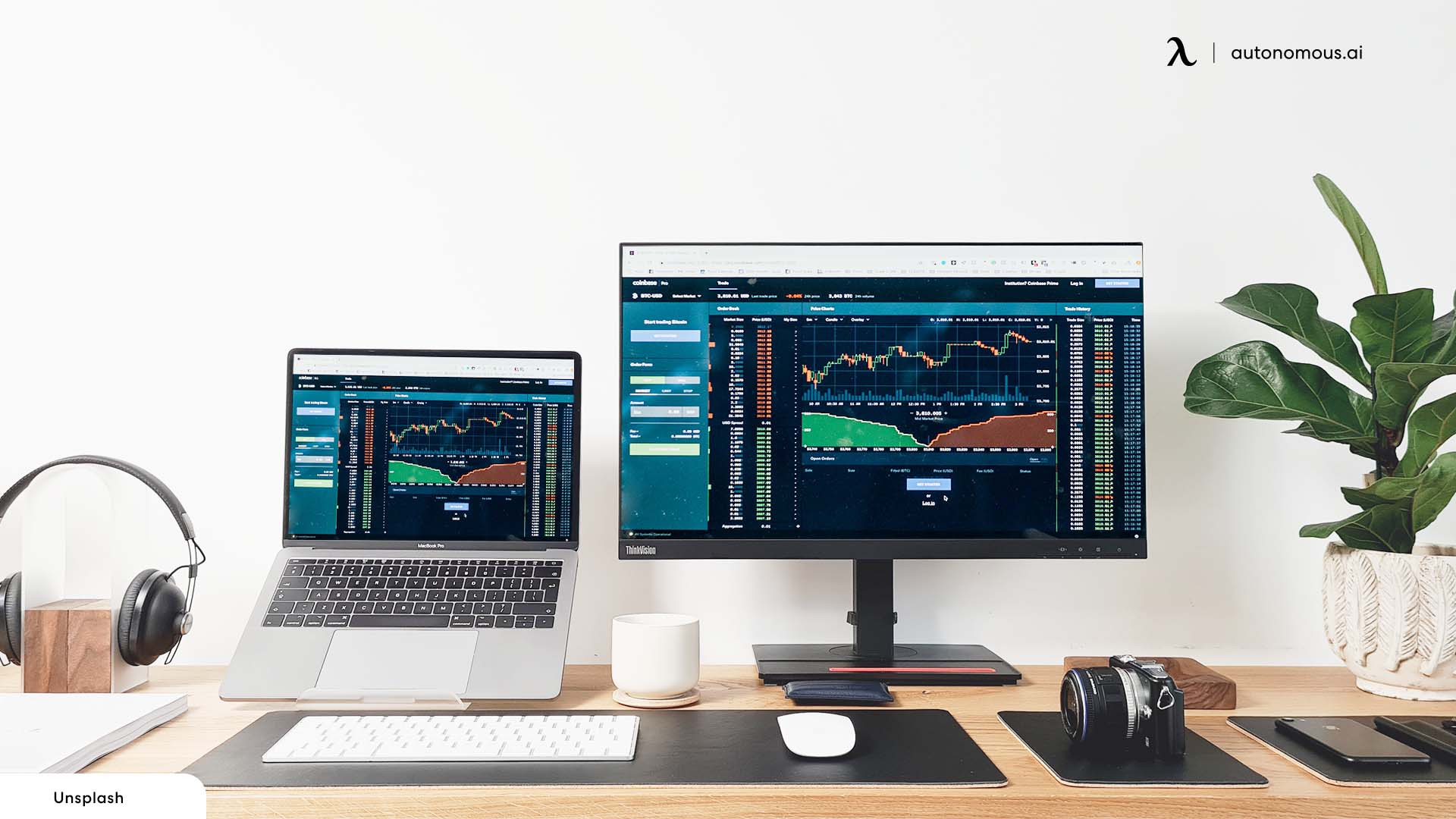 stock trading monitor setup