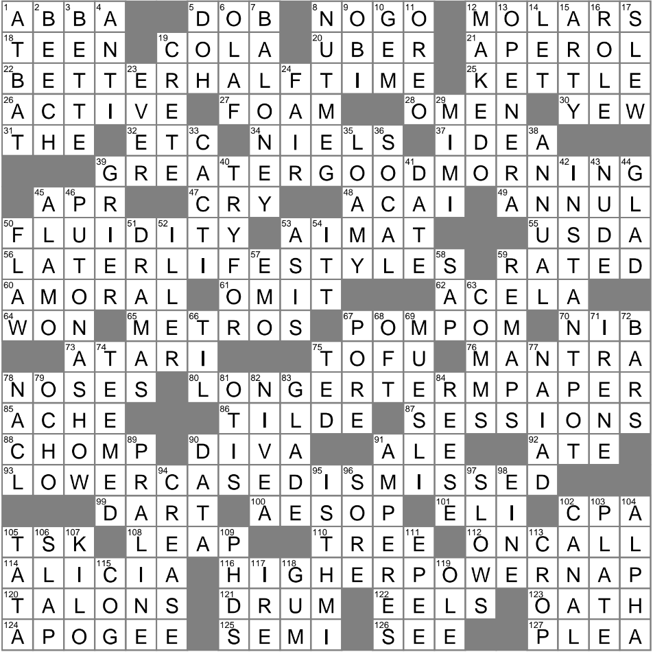 strong brown paper crossword clue