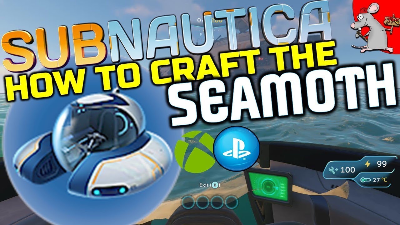 subnautica how to build seamoth