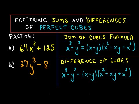 sum or difference of two cubes calculator