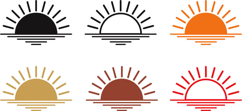 sunrise clipart