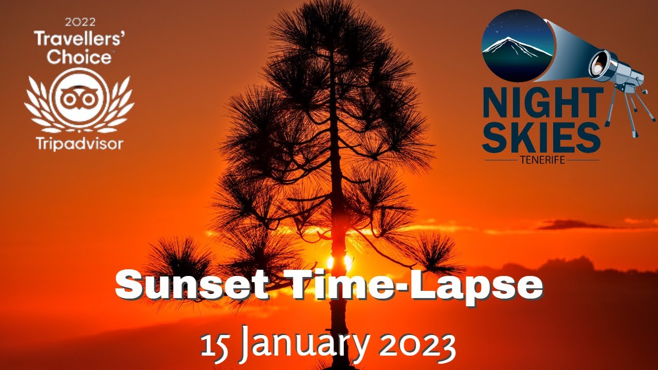 sunset january 2023