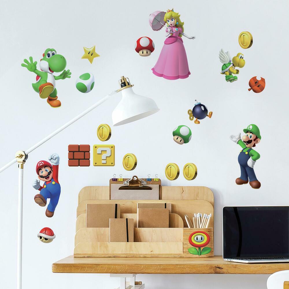 super mario wall decals